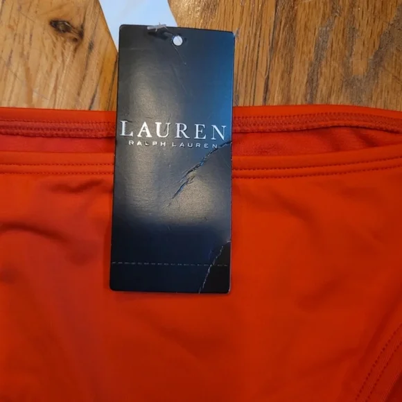 Ralph Lauren Vibrant Orange Bikini Bottom - Picture 3 of 5